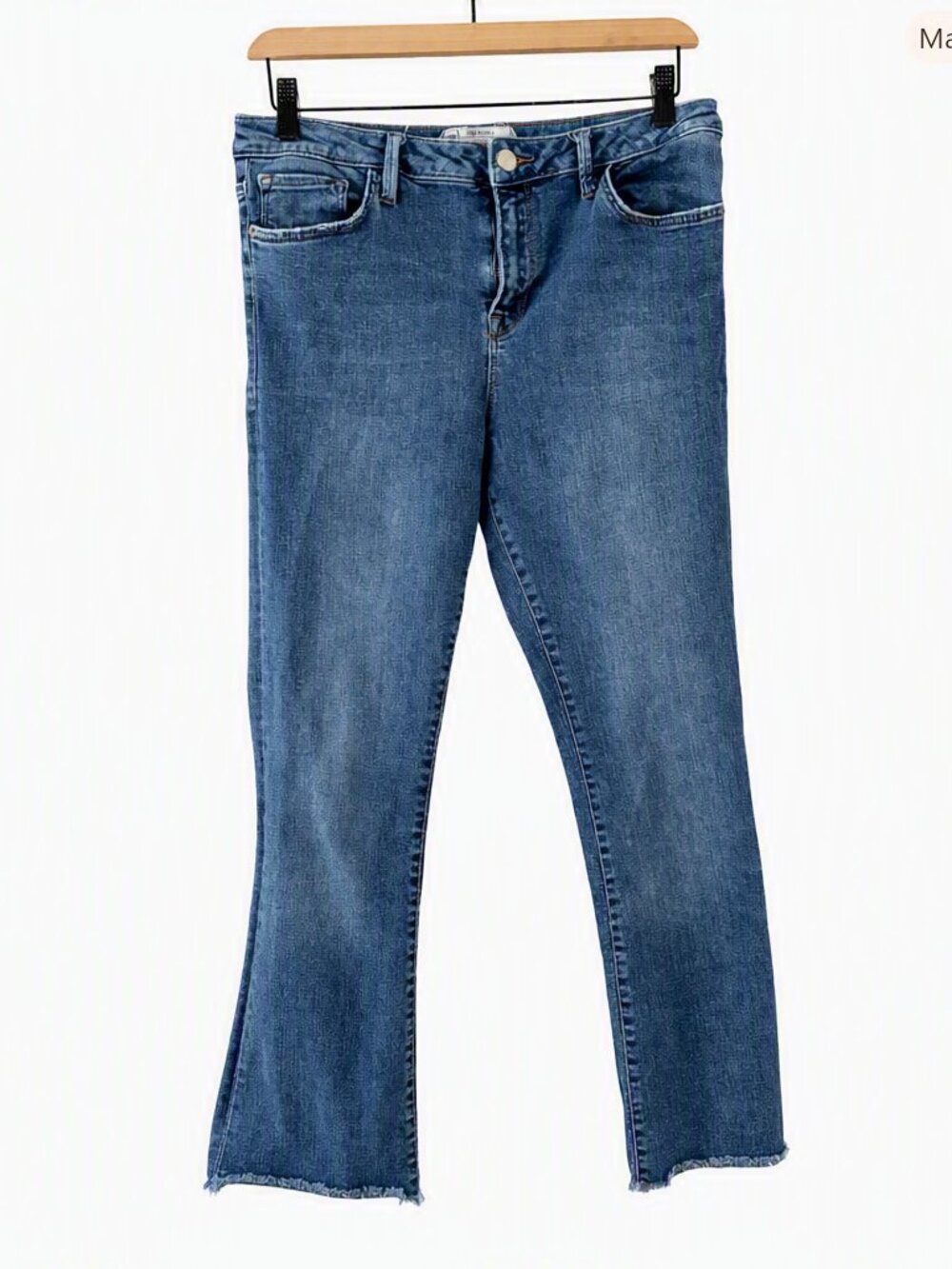 Free People crop flare denim jeans  Size 30